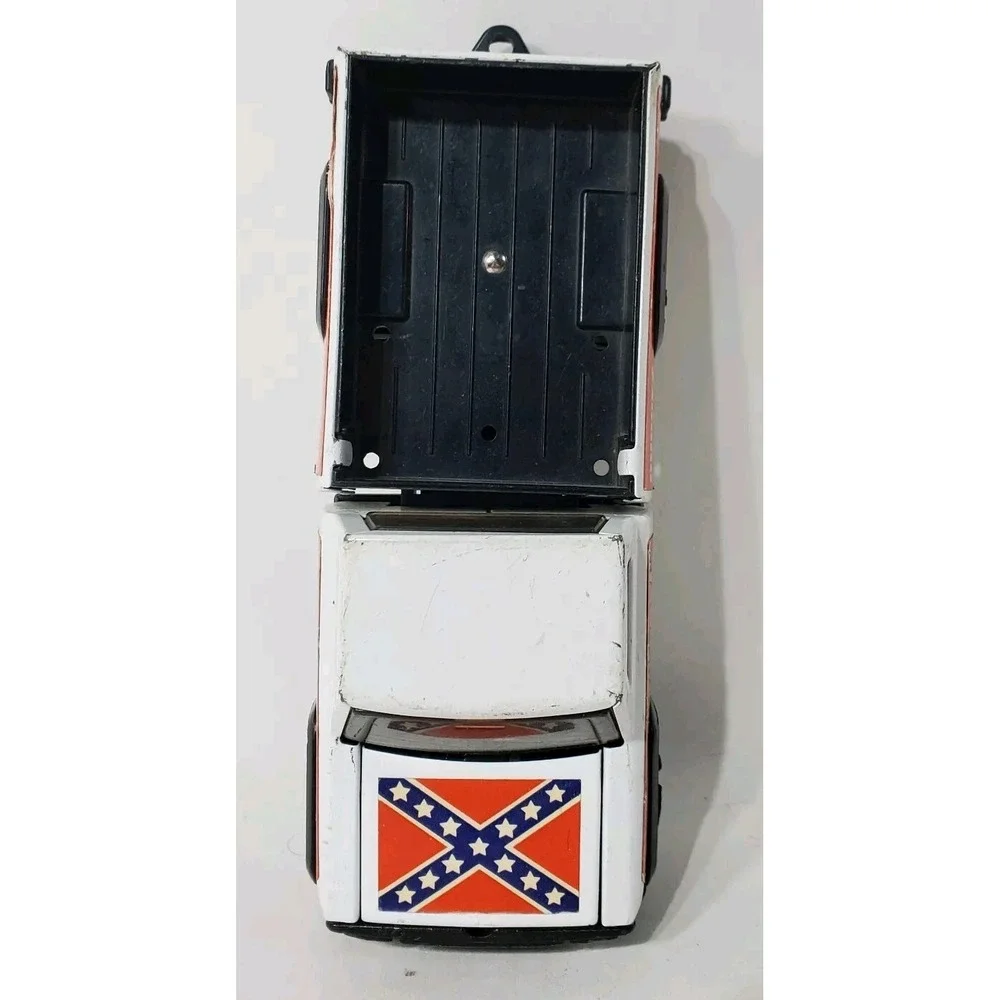Buddy L Pickup Truck Kids OS White Good Vintage Rebel Pressed Steel Die Cast